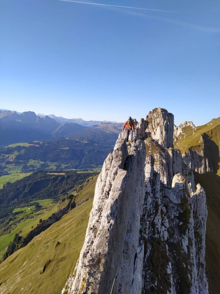 auf der Kreuzbergenüberschreitung