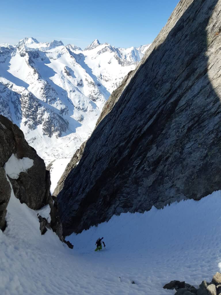 Couloir at the Brandlammhorn