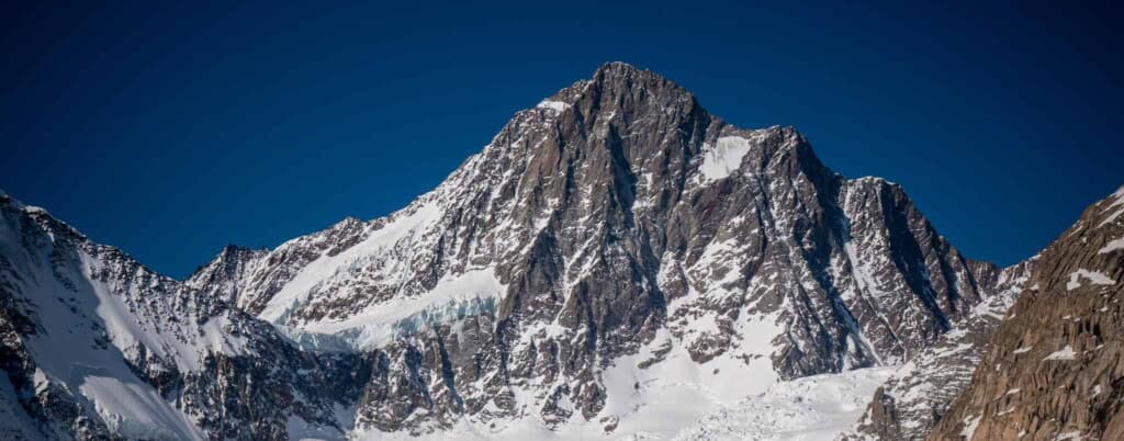 Finsteraarhorn from the Lauteraar hut