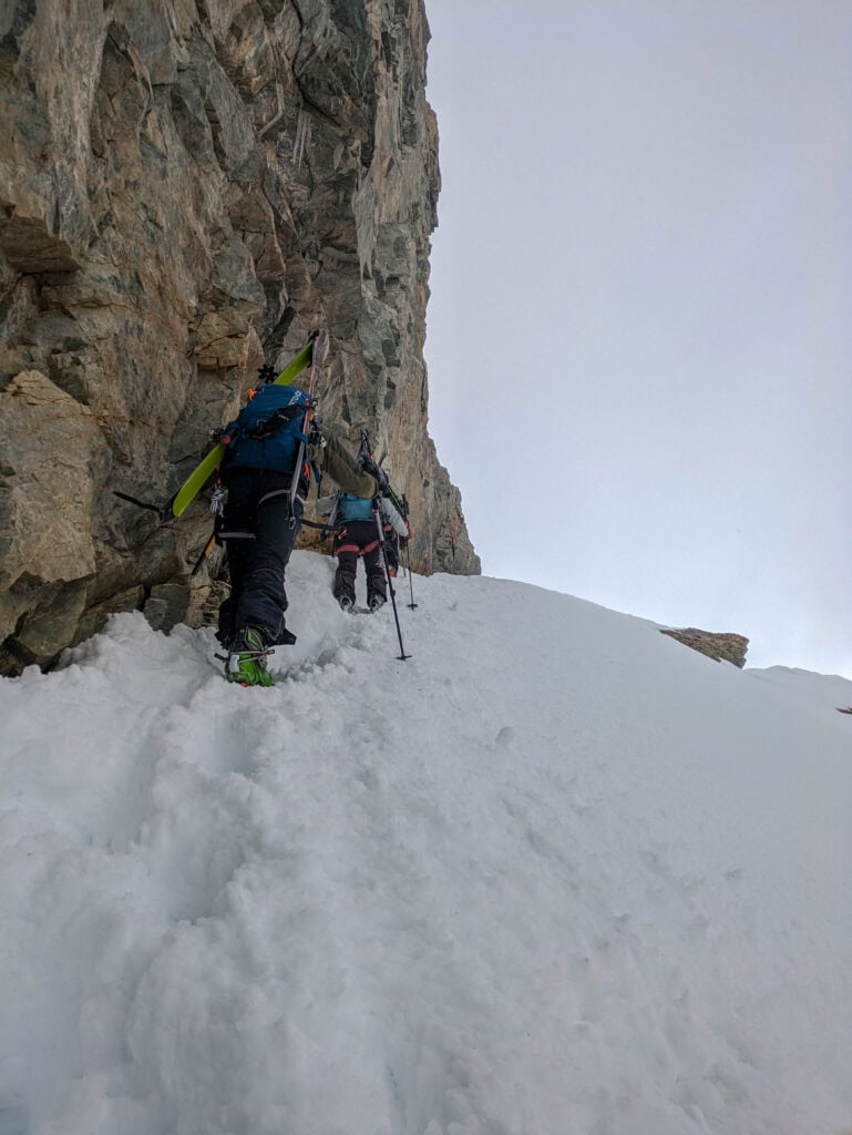 Couloir in der Dauphine