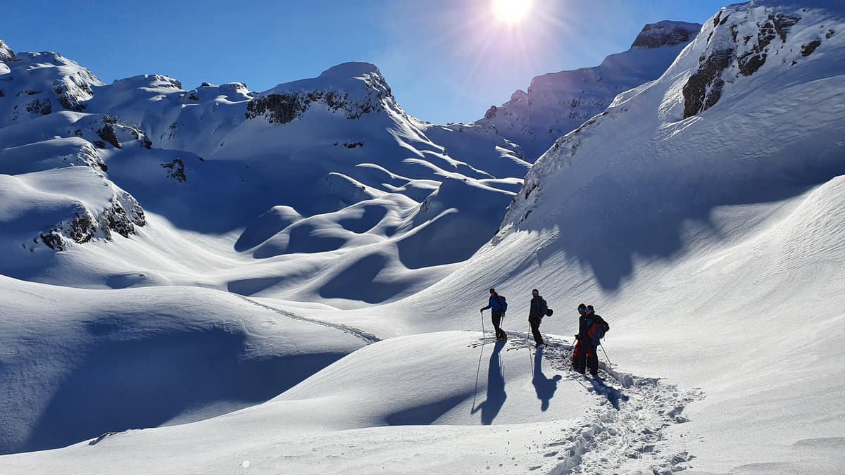 Skitouren im Lidernengebiet