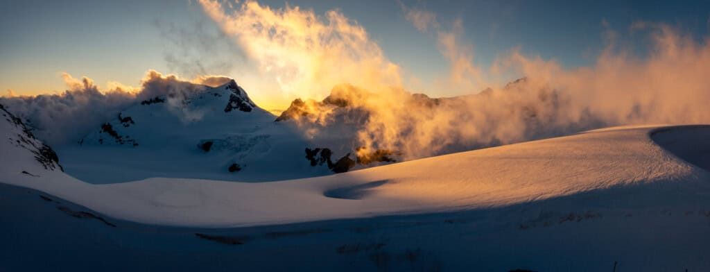 Skitour auf das Gross Grünhorn