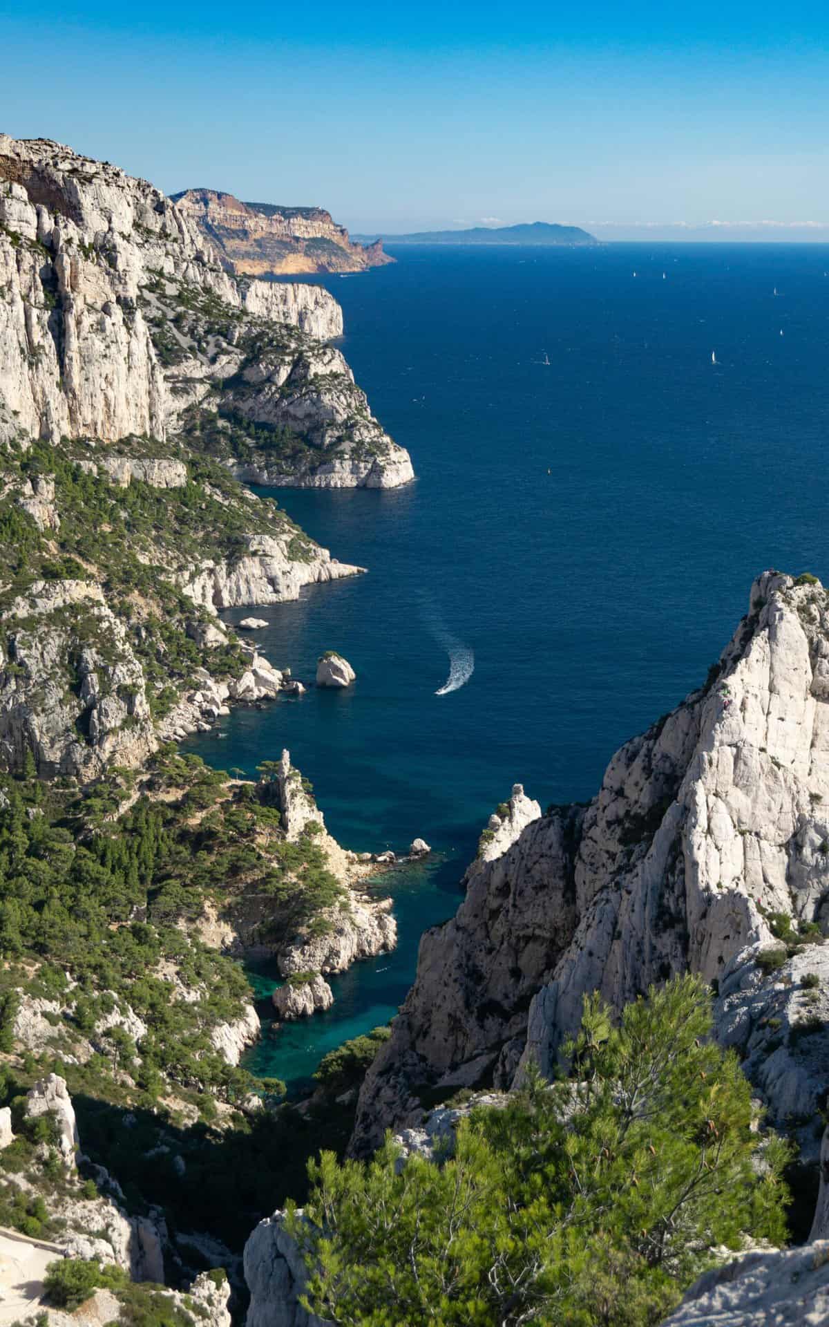 Landschaft der Calanques