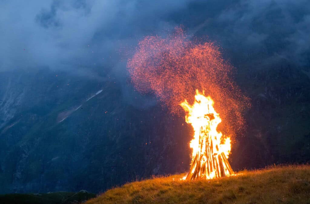 1 August Fire at the Fridolinshütte