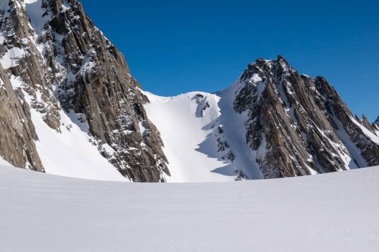 Couloirs auf der Tour du Ciel