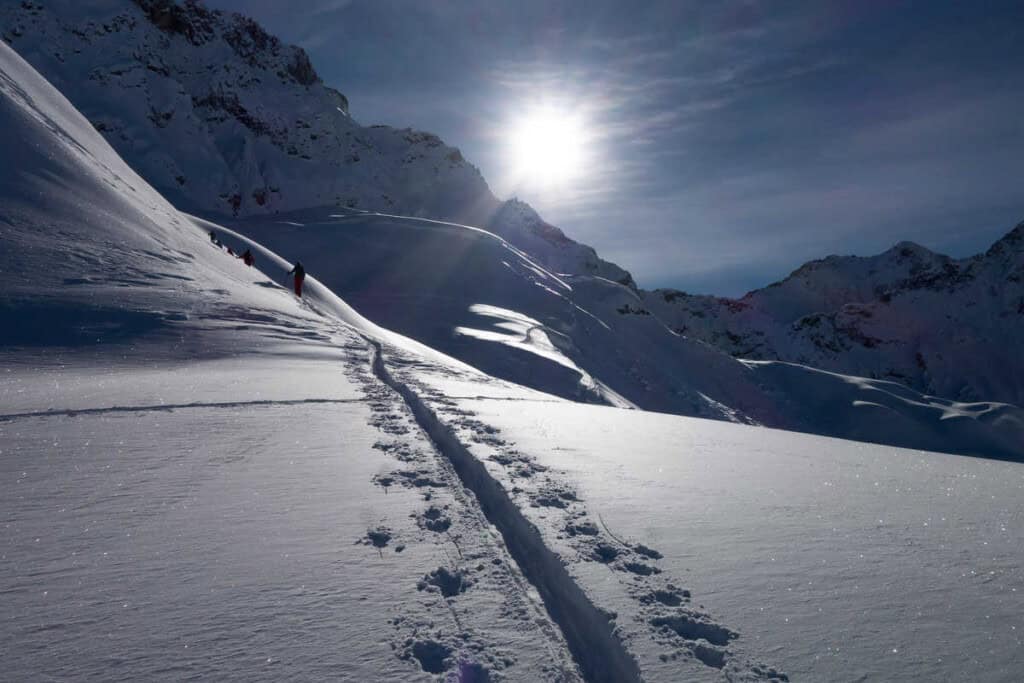 Skitouren auf der Tour du Ciel