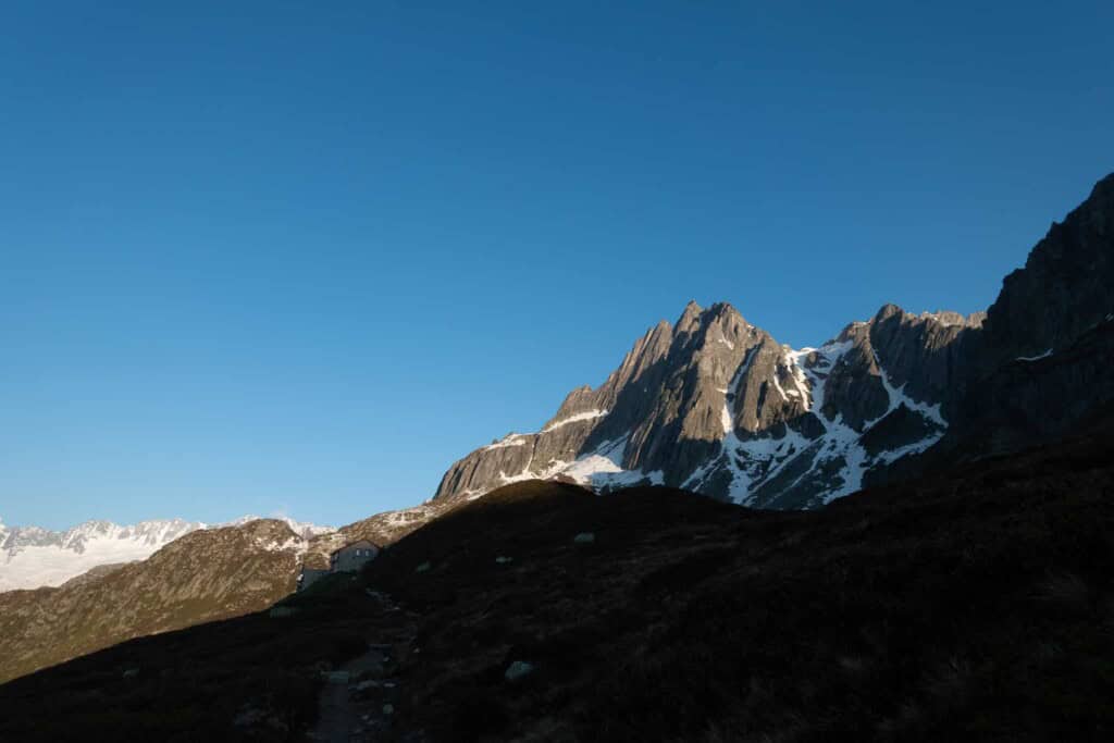 Salbit Südgrat im Profil