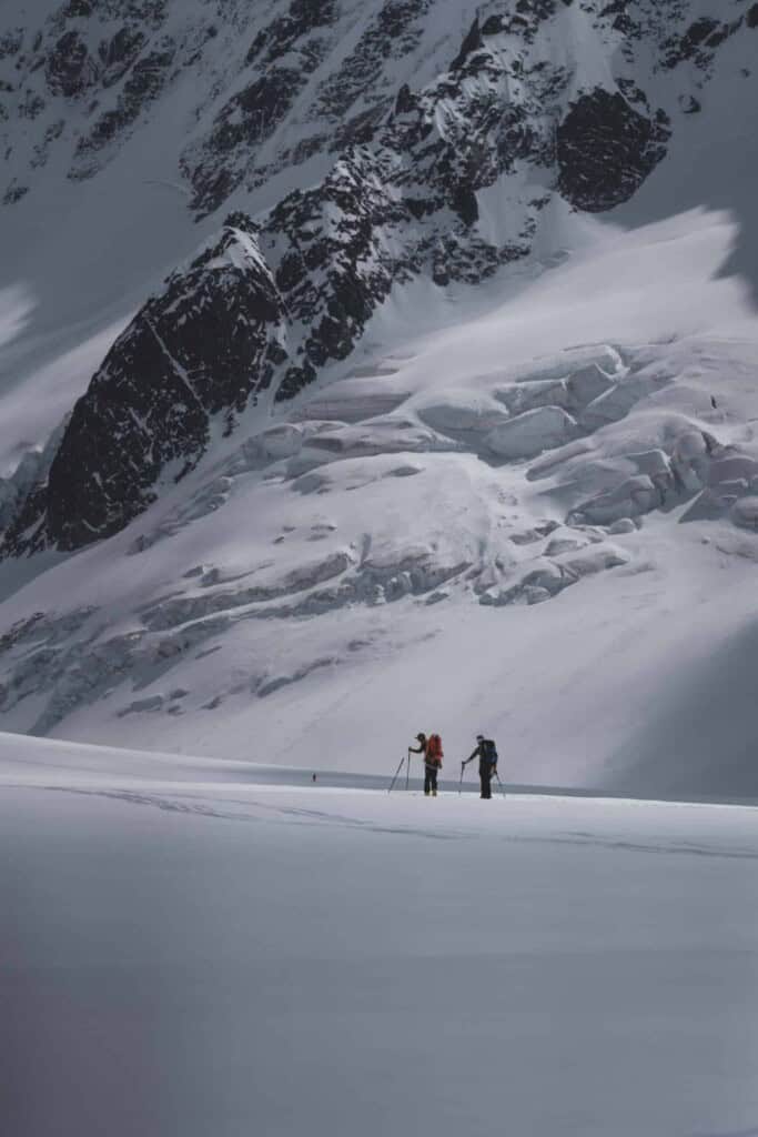 Im Aufstieg bei der Urner Haute Route