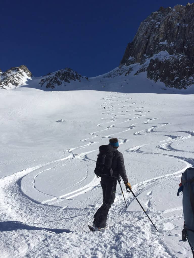 Freeriden in Disentis