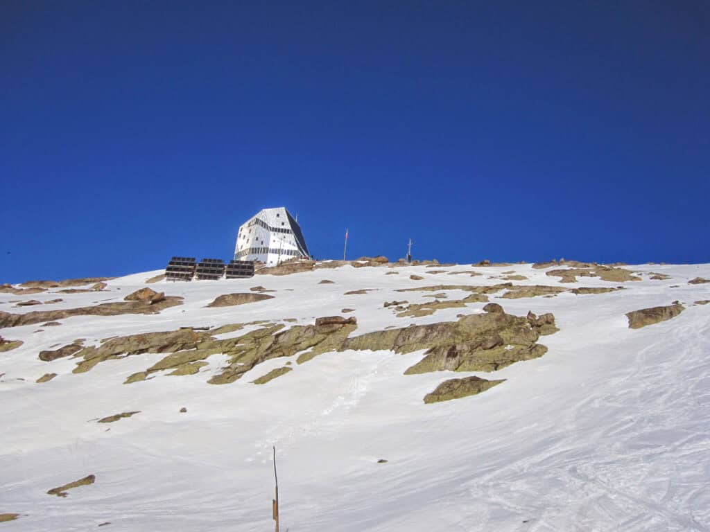 Zustieg zur Monte Rosa Hütte